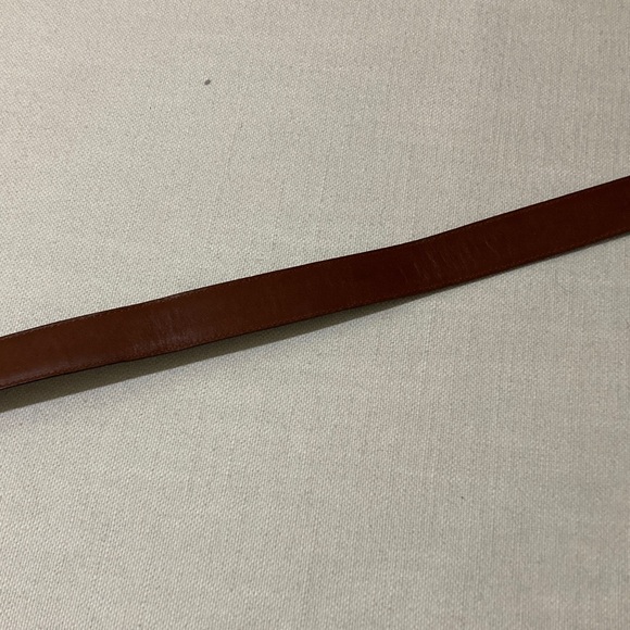 COACH | Brown Leather Belt with Brass Buckle - Size 32 - Picture 3 of 16